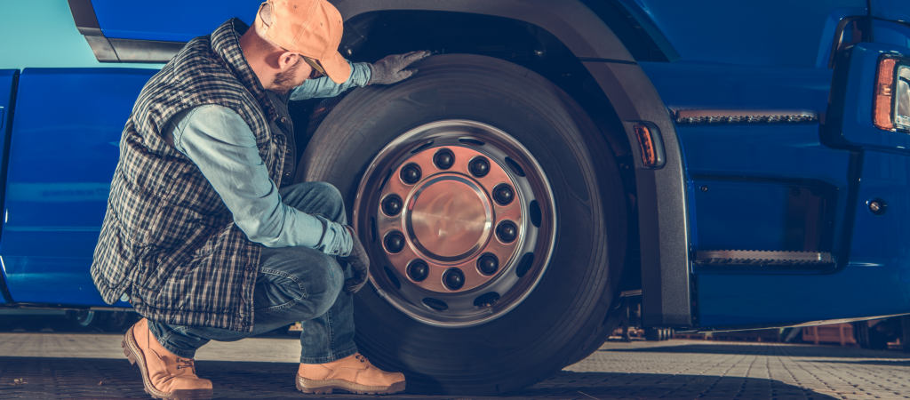 Truck tire repair