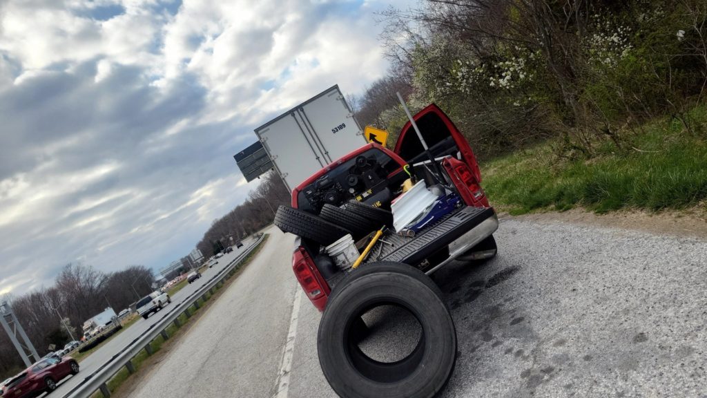 Truck tire repair service baltimore, bowie, alexandria (1)